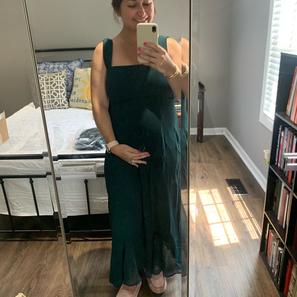 Show me your MuMu Claire Emerald bridesmaid dress - Picture 3 of 8